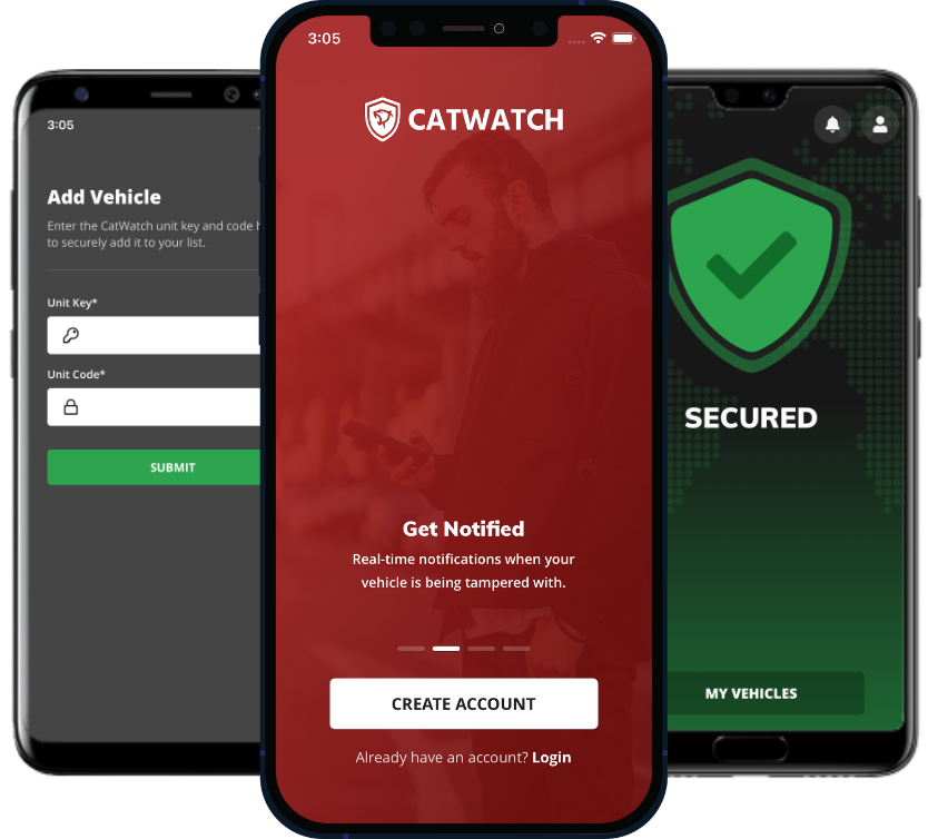 CatWatch Pro-Tec Industries Mobile App